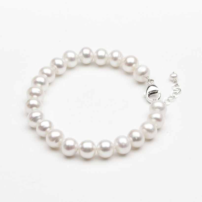 Single Strand Pearl Bracelets