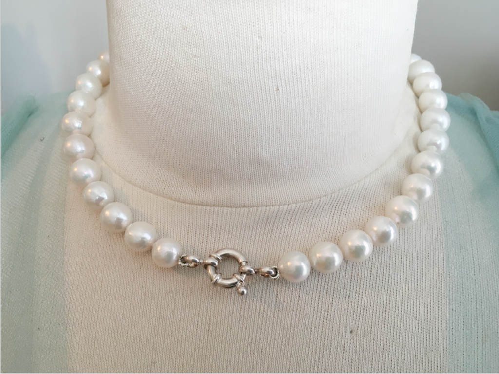 Single cultured pearl necklace deals