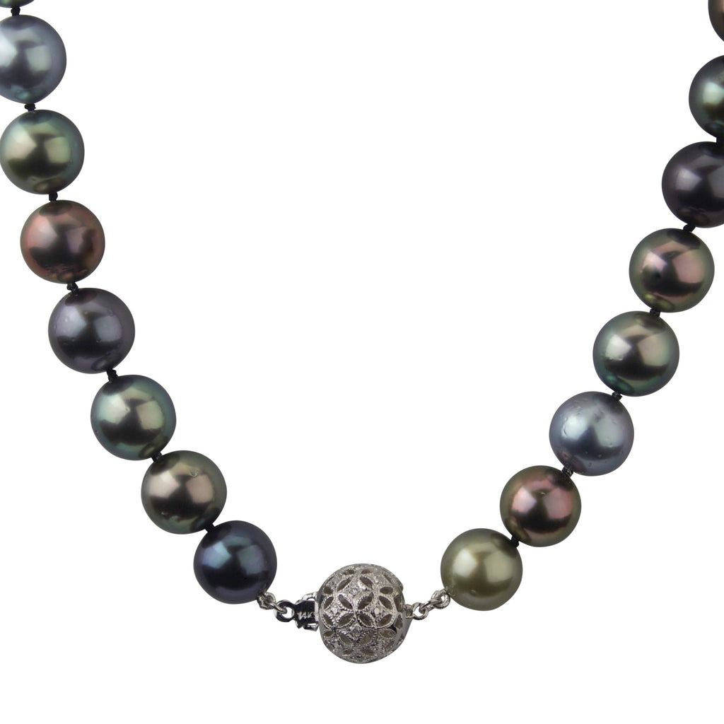 Tahitian cheap pearl choker