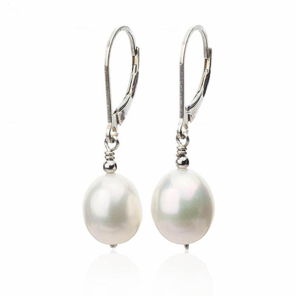 Pearl Teardrop Dangle Earrings | Genuine Freshwater Cultured Pearls | Professional Jewelry Jewelry,Earrings Bourdage Pearl Jewelry    sherri bourdage