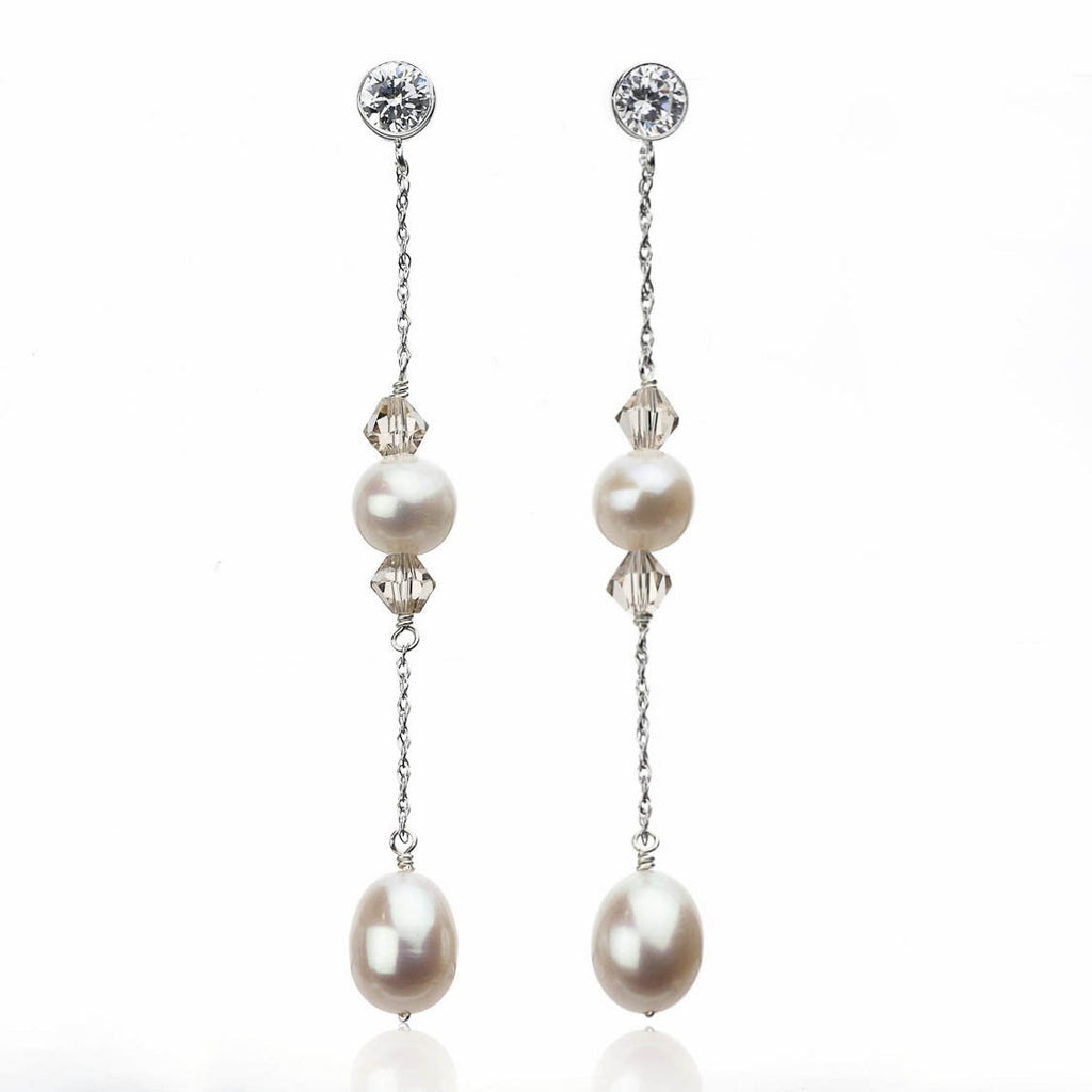 Swarovski 2025 pearl earrings